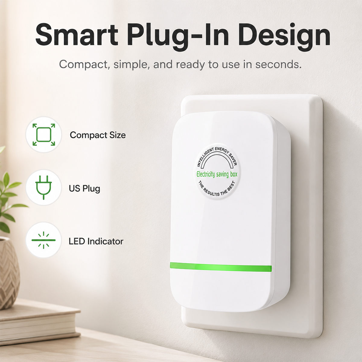 🔥Energy Saver Plug-In Power Box with US Plug 2026 Updated Design