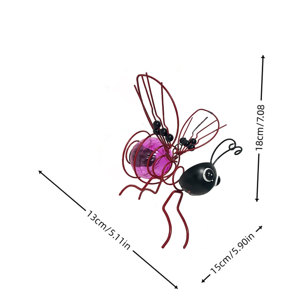 π Charming Solar Bee Light β Illuminate Your Garden with a Magical Glow