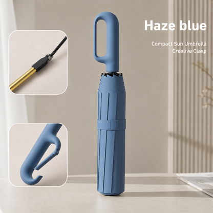 ☔Windproof Auto-Fold Travel Umbrella