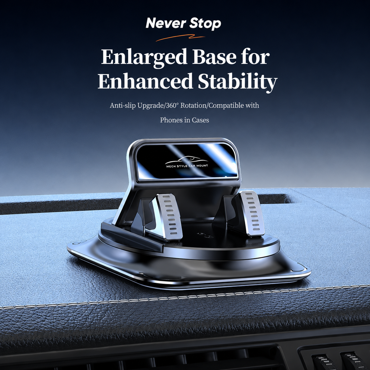 360° Swivel Car Phone Holder