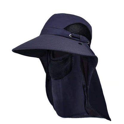 Wide Brim Sun Hat, Men's Safari Hat,  360° Sun Protection, UPF50+