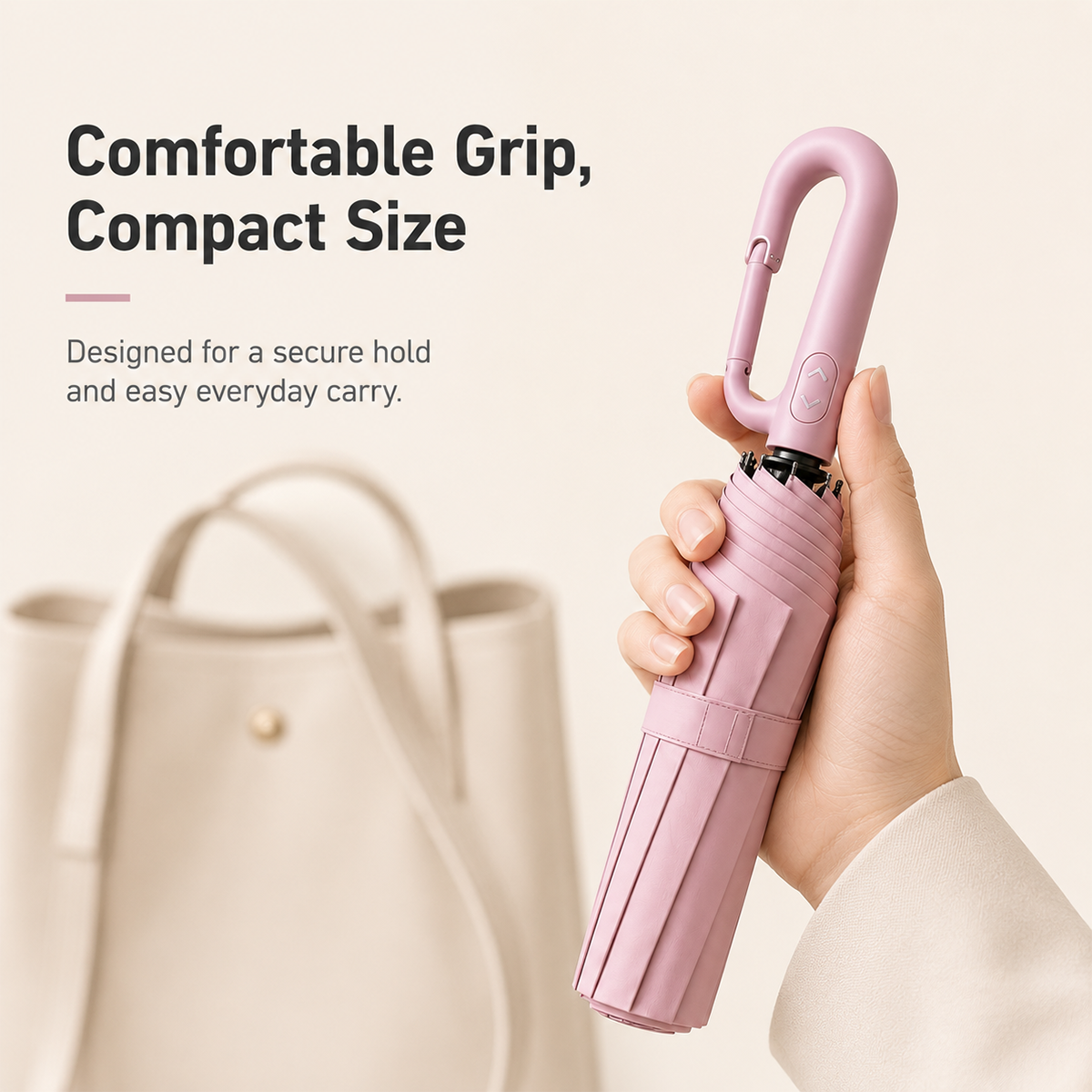 ☔Windproof Auto-Fold Travel Umbrella
