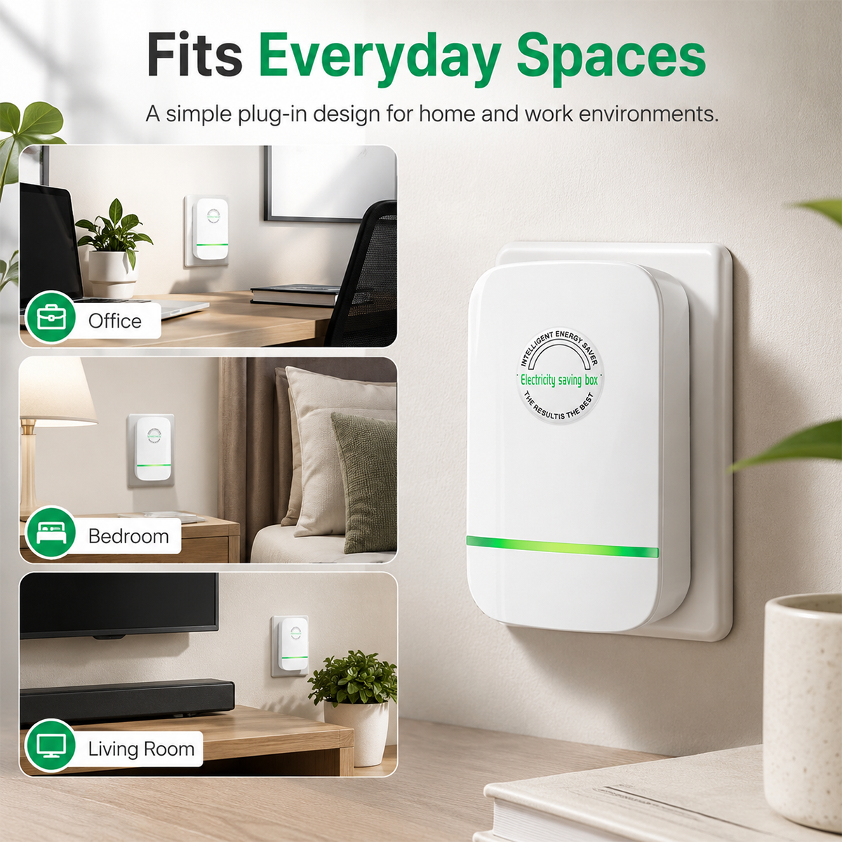 🔥Energy Saver Plug-In Power Box with US Plug 2026 Updated Design