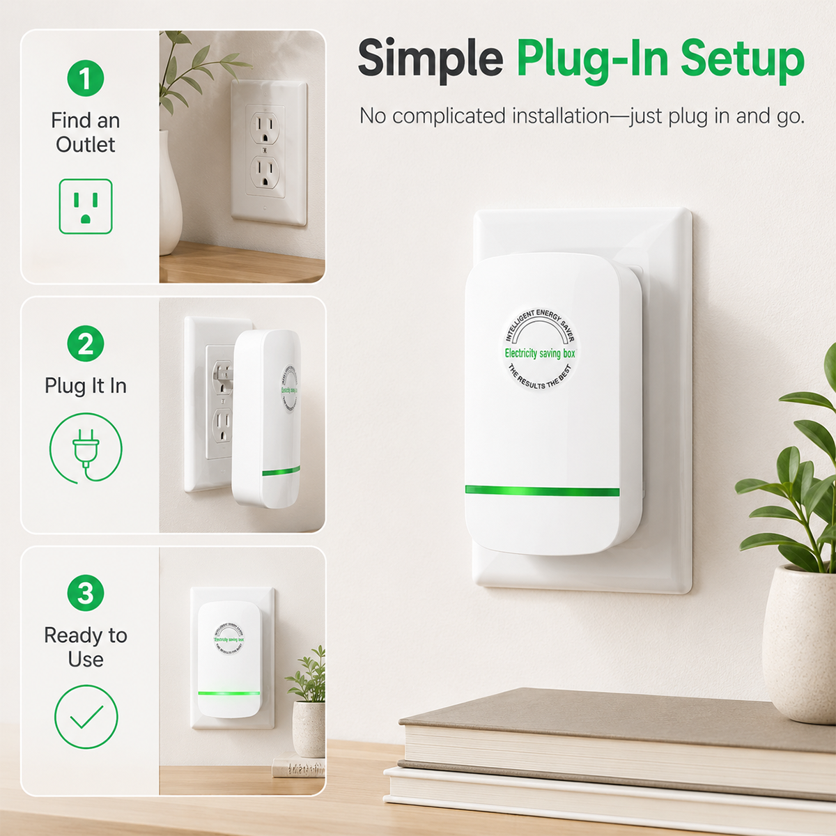 🔥Energy Saver Plug-In Power Box with US Plug 2026 Updated Design