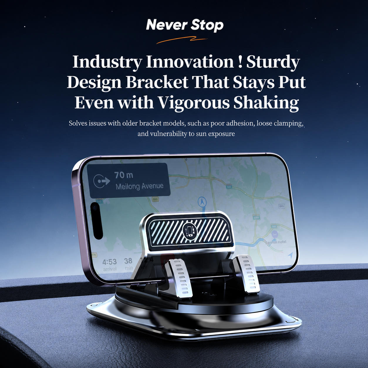 360° Swivel Car Phone Holder