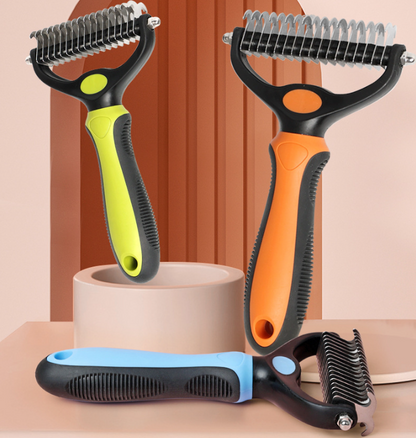 Professional Deshedding Tool for Dogs & Cats – Gentle, Efficient & Fur-Free Home