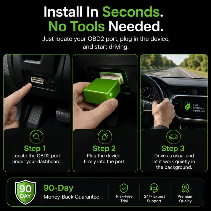 OBD2 Fuel Optimizer – Plug In & Drive