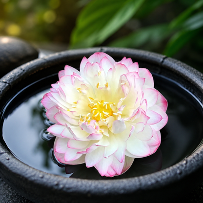 🌸[7 days germination]💐The Sacred Bonsai Bowl Lotus Flower