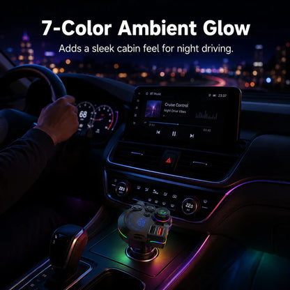 Bluetooth FM Transmitter for Cars