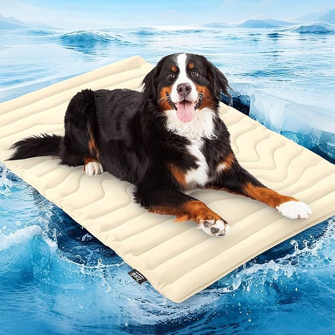 Pet Cooling Pad,Portable, Machine Washable, Durable, Without Gel, Outdoorfun