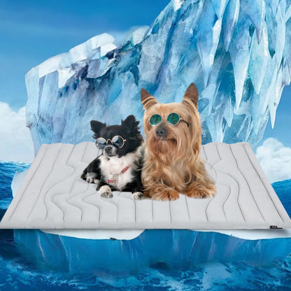 Pet Cooling Pad,Portable, Machine Washable, Durable, Without Gel, Outdoorfun