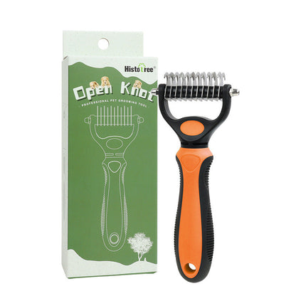 Professional Deshedding Tool for Dogs & Cats – Gentle, Efficient & Fur-Free Home