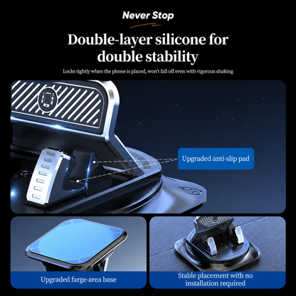 360° Swivel Car Phone Holder