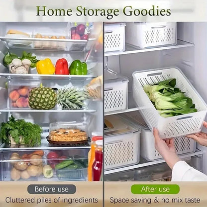 4-in-1 Produce Storage Containers