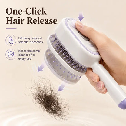 Electric Spray Air Cushion Massage Hair Brush Refresh, Detangle & Revitalize Your Hair